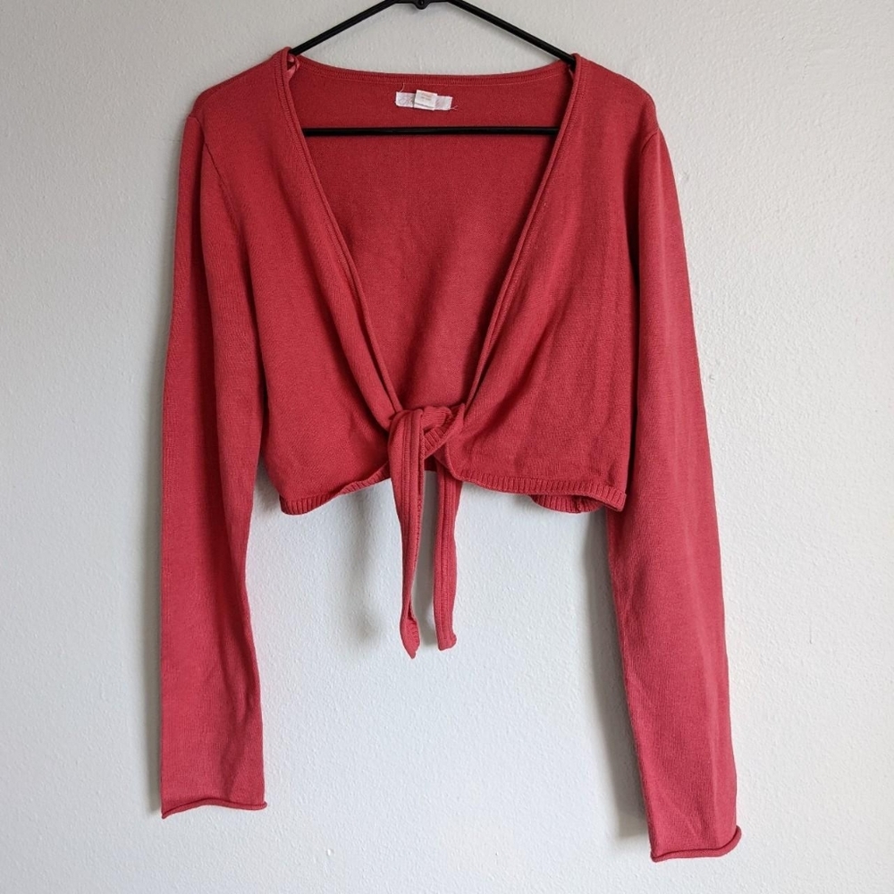 Aeropostale crop cardigan XL